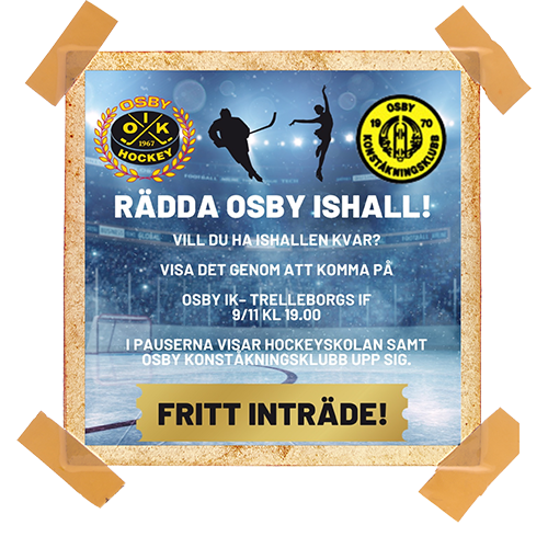 Rädda Osby ishall