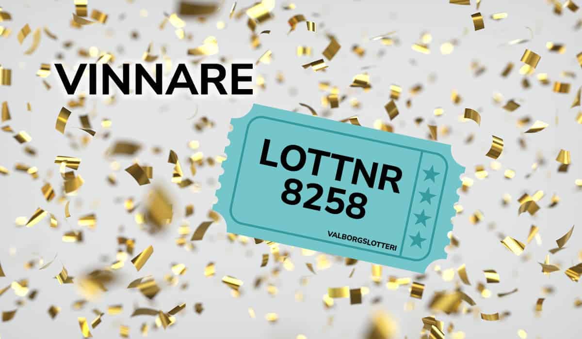 Vi har en vinnare i Valborgslotteriet
