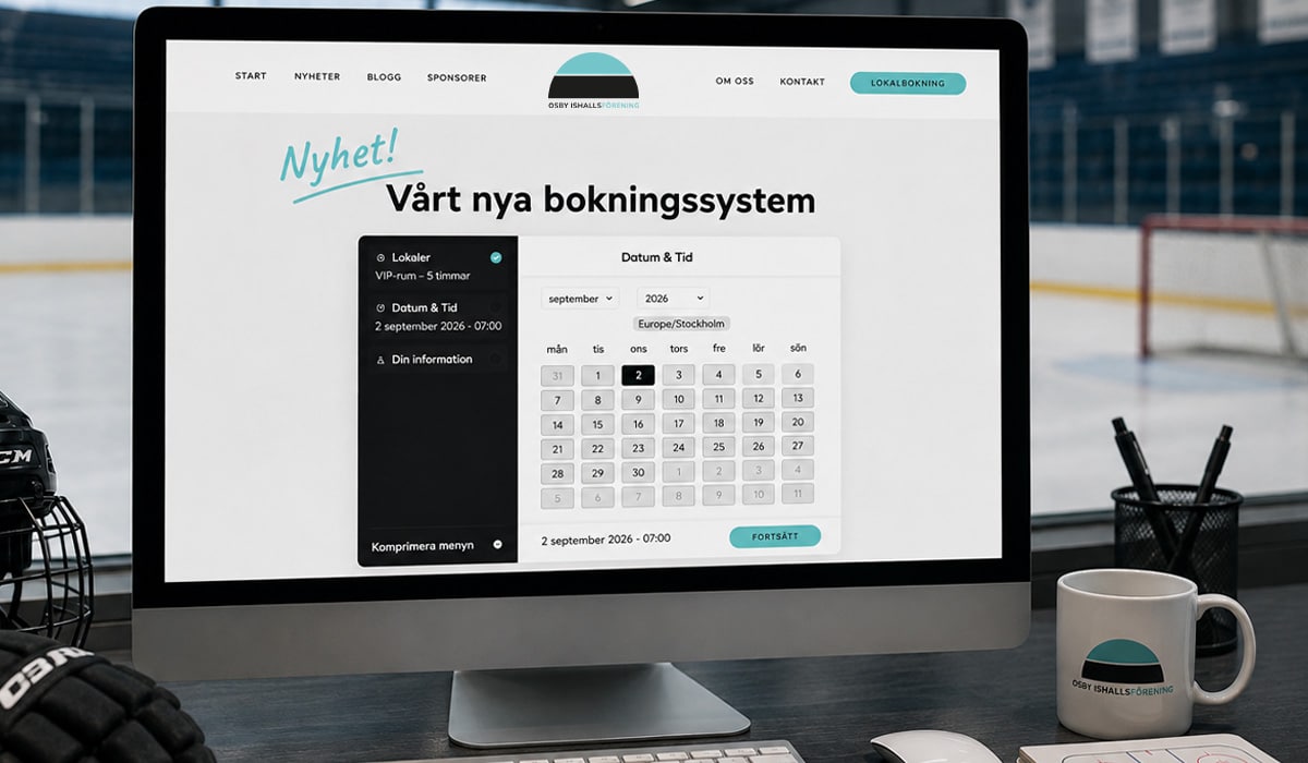 Nytt bokningssystem för lokalerna på entresolplan